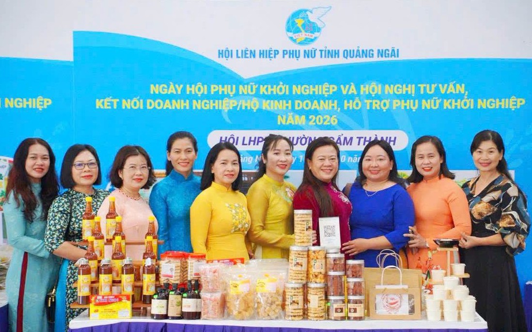 Tạo đà cho phụ nữ Quảng Ngãi chinh phục Cuộc thi Khởi nghiệp năm 2027