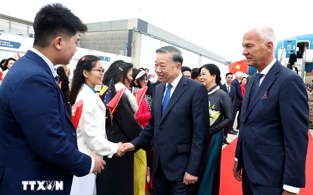 Tổng Bí thư, Chủ tịch nước Tô Lâm bắt đầu thăm chính thức EU và Vương quốc Bỉ