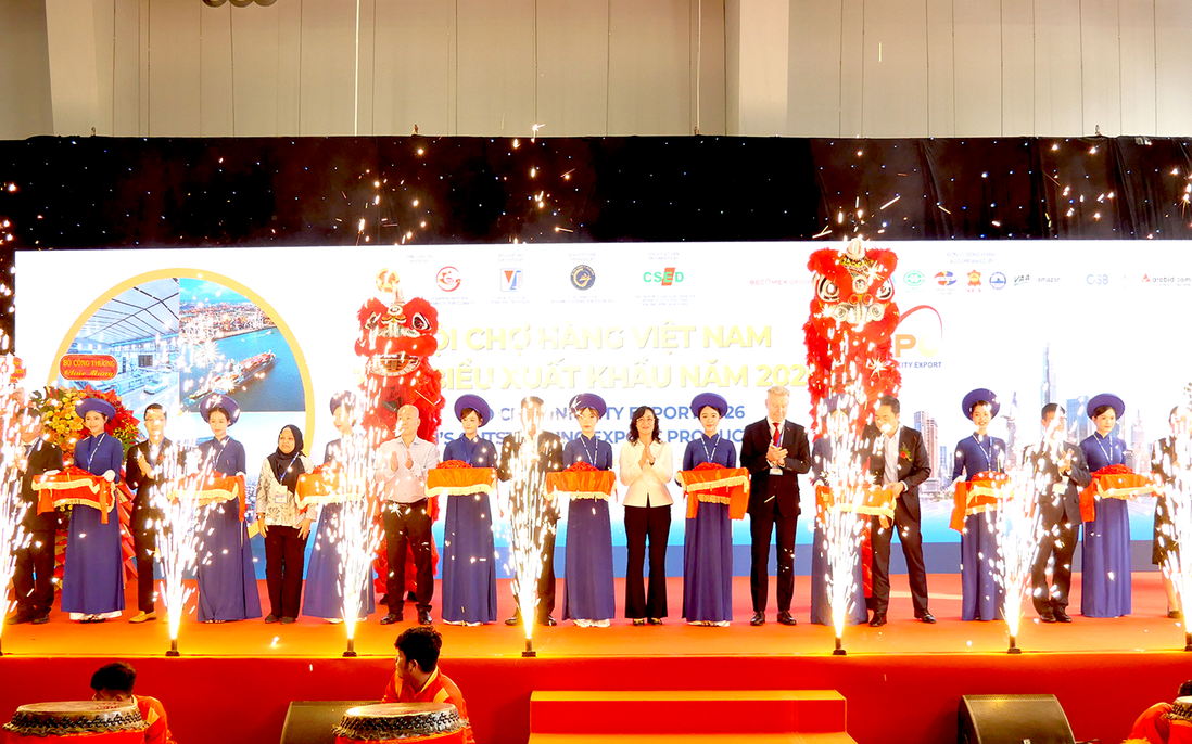 Hội chợ Hàng Việt Nam tiêu biểu xuất khẩu 2026: Cơ hội kết nối giữa doanh nghiệp Việt và nhà mua hàng quốc tế