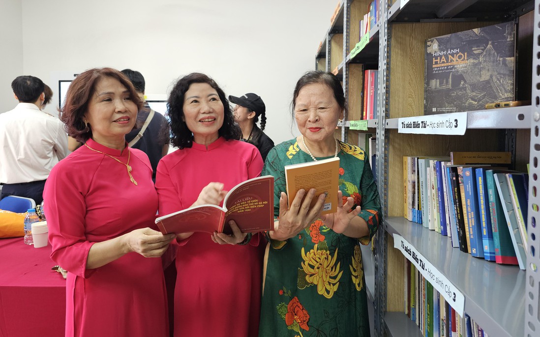Hà Nội: Thêm không gian đọc sách, trải nghiệm số cho người dân tại Nhà văn hóa tổ dân phố