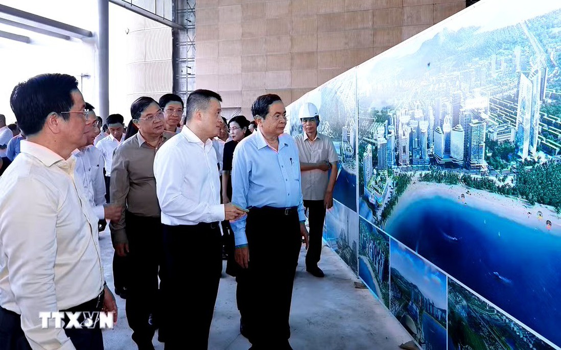 Chủ tịch Quốc hội Trần Thanh Mẫn nhấn mạnh tinh thần "3 không" trong thực hiện dự án phục vụ APEC 2027