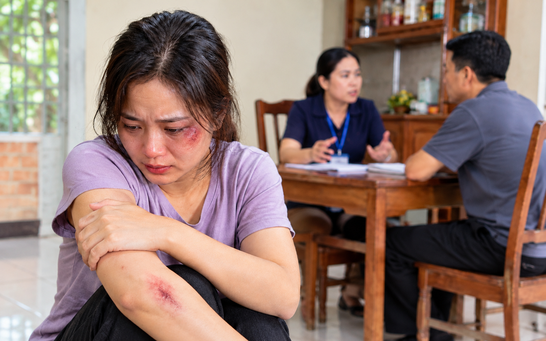 Chồng thường xuyên đánh vợ, hòa giải không hiệu quả: Người vợ cần làm gì?