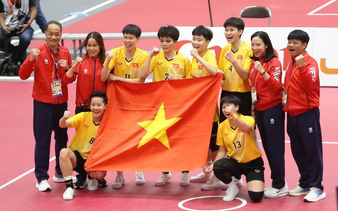 Cầu mây nữ Việt Nam giành Huy chương Vàng ASIAD 2026 sau trận thắng nghẹt thở