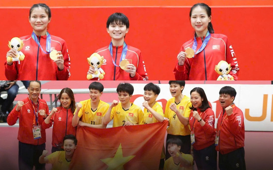 3 Huy chương Vàng ASIAD 20 của thể thao Việt Nam đều do các nữ vận động viên giành được