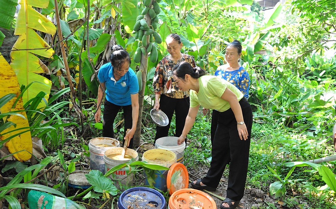 Phụ nữ Hưng Yên góp những việc nhỏ làm đẹp làng quê
