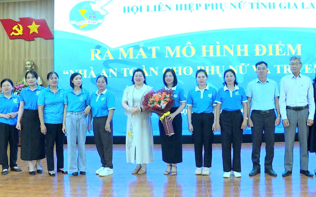 Gia Lai: Ra mắt mô hình điểm cấp tỉnh "Nhà an toàn cho phụ nữ và trẻ em"