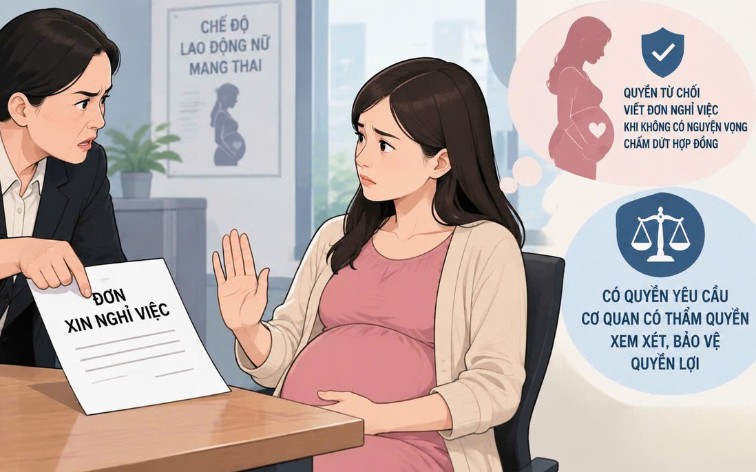 Bị gây sức ép nghỉ việc khi mang thai, lao động nữ cần làm gì