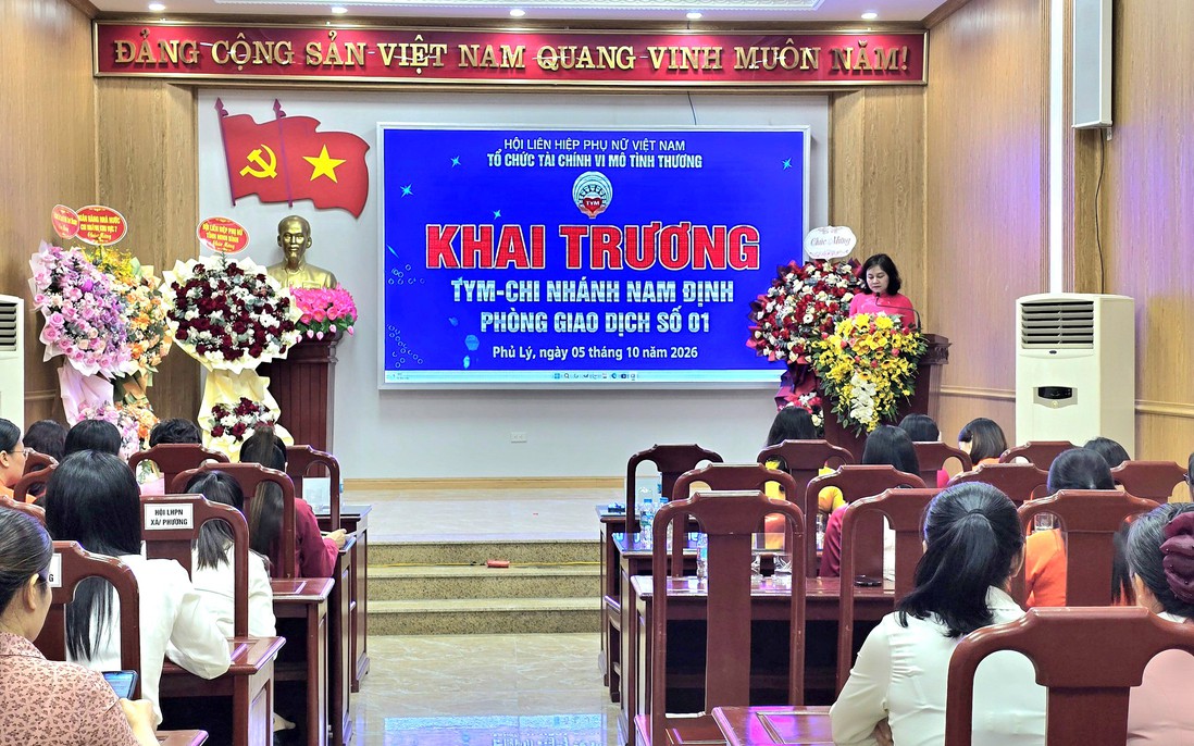 Khai trương Phòng Giao dịch 01 thuộc TYM - Chi nhánh Nam Định