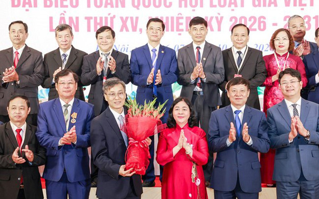 Chủ tịch Bùi Thị Minh Hoài dự Đại hội đại biểu toàn quốc Hội Luật gia Việt Nam lần thứ XV, nhiệm kỳ 2026-2031