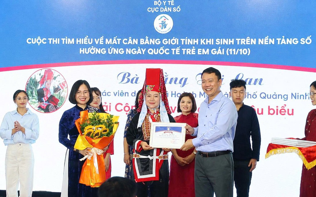 Gần 95.000 người tham gia cuộc thi tìm hiểu về mất cân bằng giới tính khi sinh