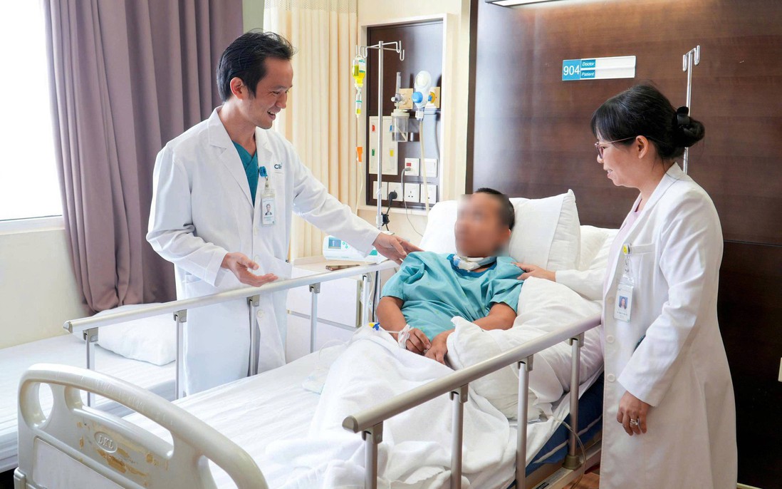 Cứu bệnh nhân người nước ngoài bị nhồi máu não sau thai lưu