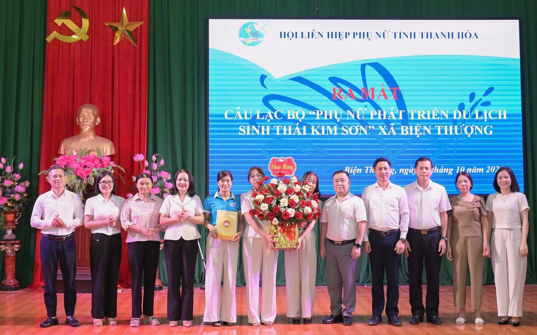 Phụ nữ Thanh Hóa "thổi hồn" vào du lịch sinh thái cộng đồng