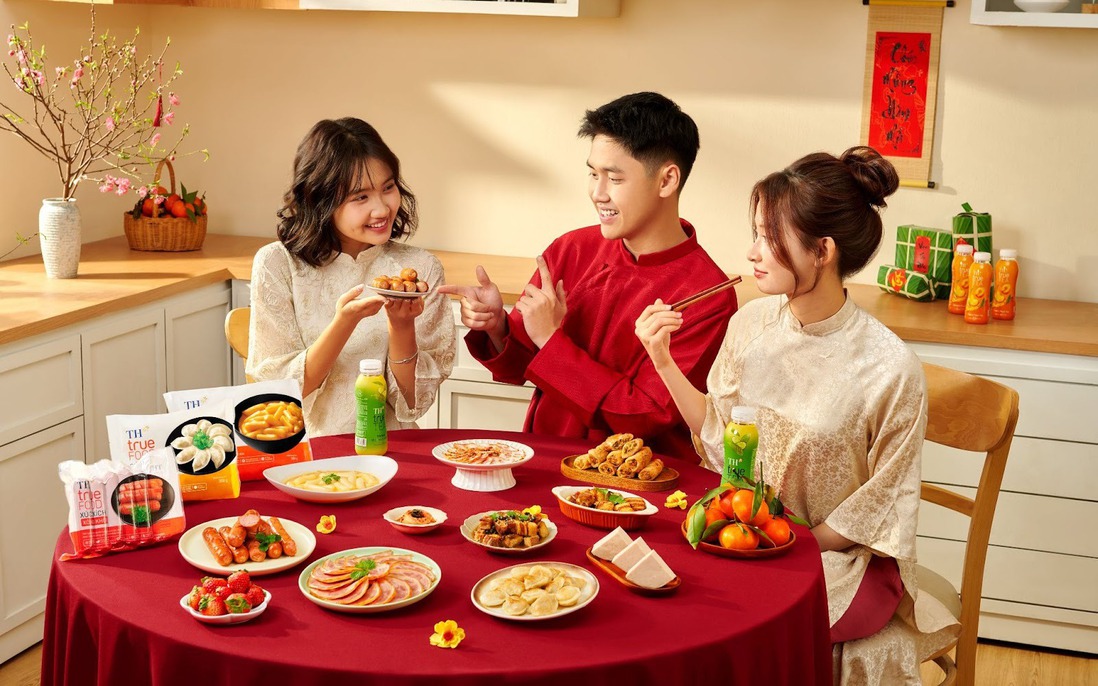 Tết nhẹ gánh bếp núc vẫn trọn vị sum vầy cùng TH true FOOD