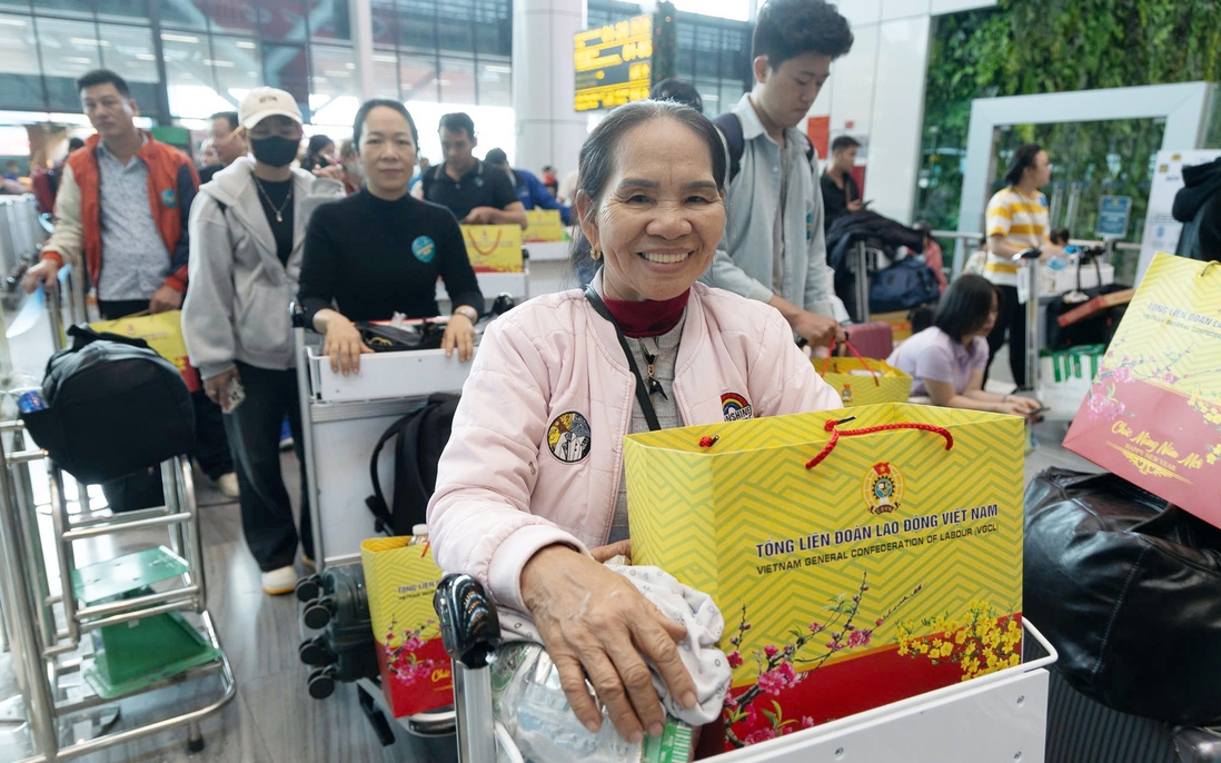 Tiếp sức hơn 550 đoàn viên về quê sum vầy dịp Tết