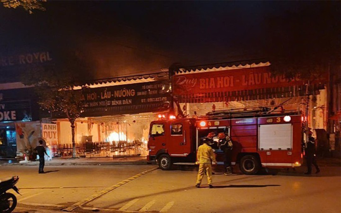 Bắc Ninh: Cháy nhà hàng lúc rạng sáng, nhân viên 17 tuổi tử vong