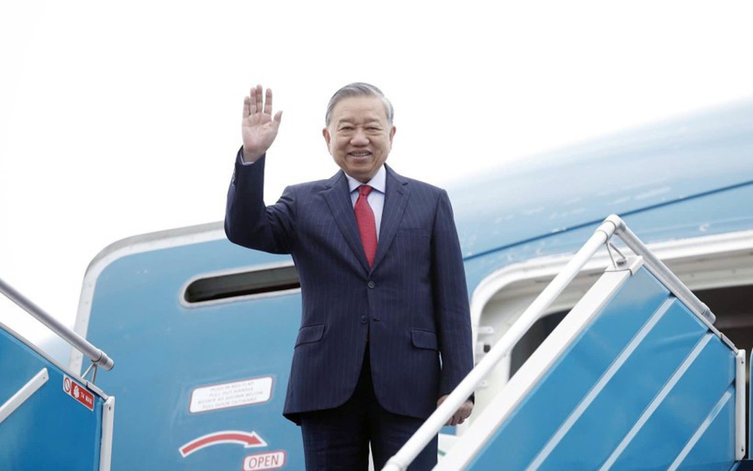 Tổng Bí thư Tô Lâm lên đường tham dự cuộc họp khai mạc Hội đồng Hòa bình về Gaza