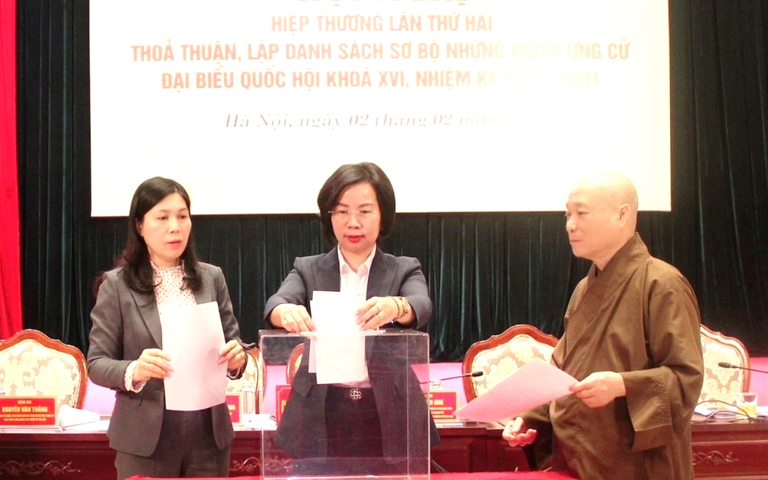 42,74% nữ ứng viên HĐND Hà Nội khóa XVII sau Hội nghị hiệp thương lần 2