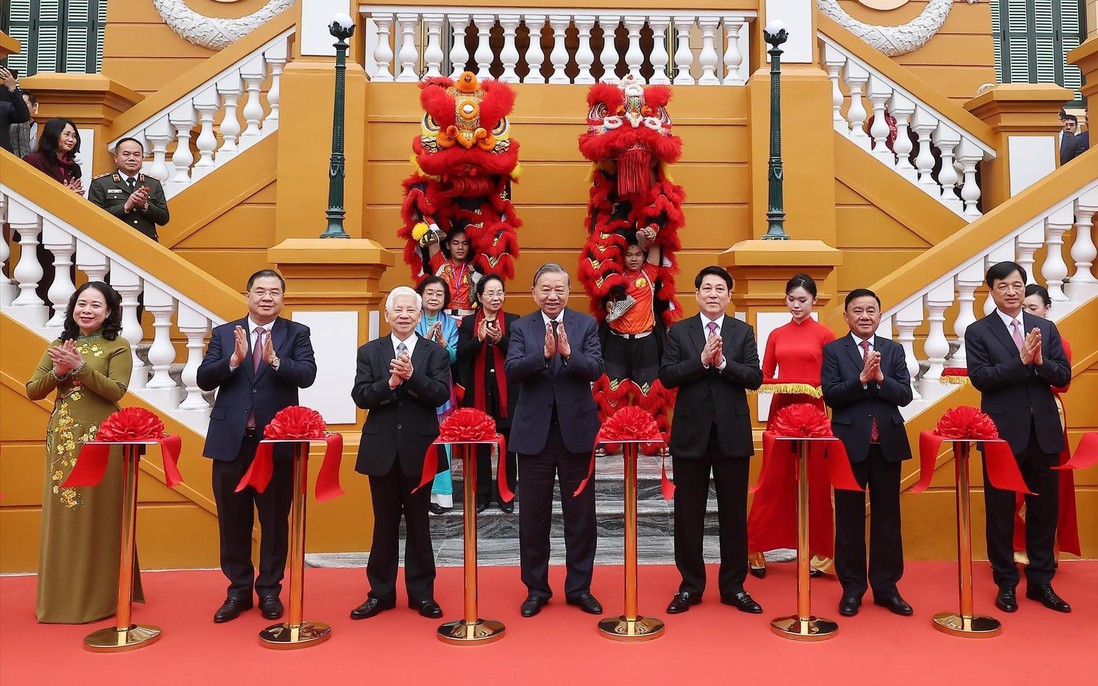 Khánh thành công trình Trụ sở làm việc Cơ quan Chủ tịch nước