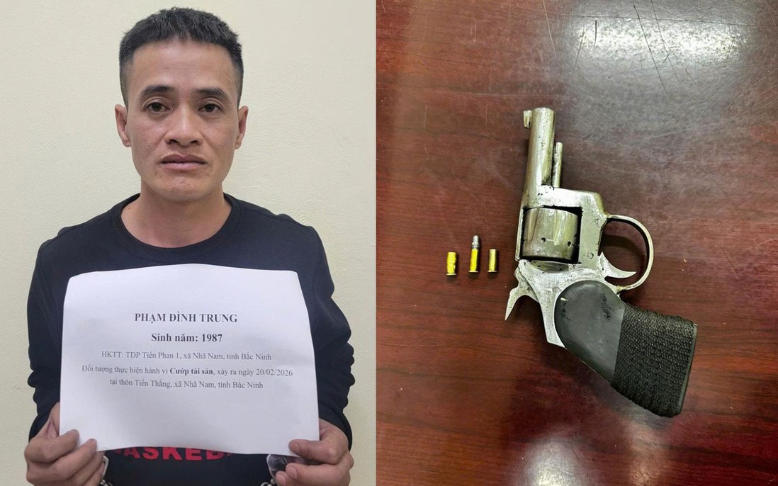 Bắc Ninh: Bắt giữ đối tượng cướp ô tô bằng súng sau chưa đầy 1 giờ gây án