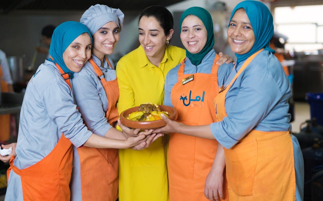 Trao quyền cho phụ nữ Maroc thông qua đào tạo ẩm thực và dịch vụ nhà hàng