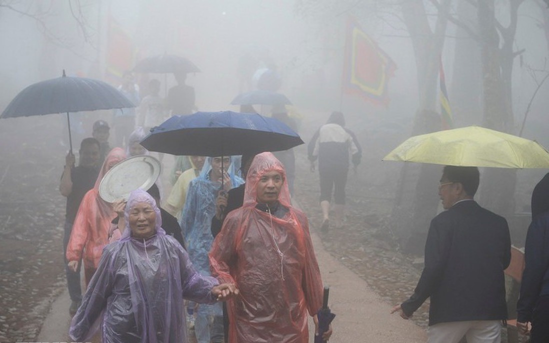 Thời tiết ngày 24/2: Mưa rải rác ở Bắc Bộ, Nam Bộ có dông chiều tối