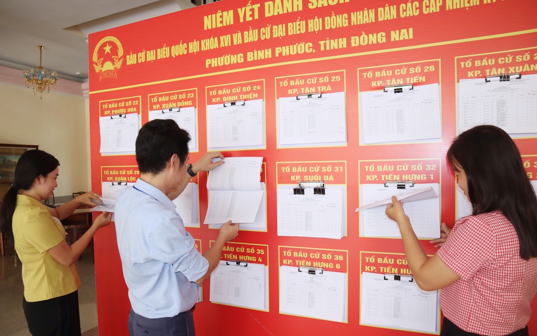 Bầu cử ĐBQH khóa XVI: 24 ứng cử viên là lãnh đạo, cán bộ Hội Liên hiệp Phụ nữ các cấp