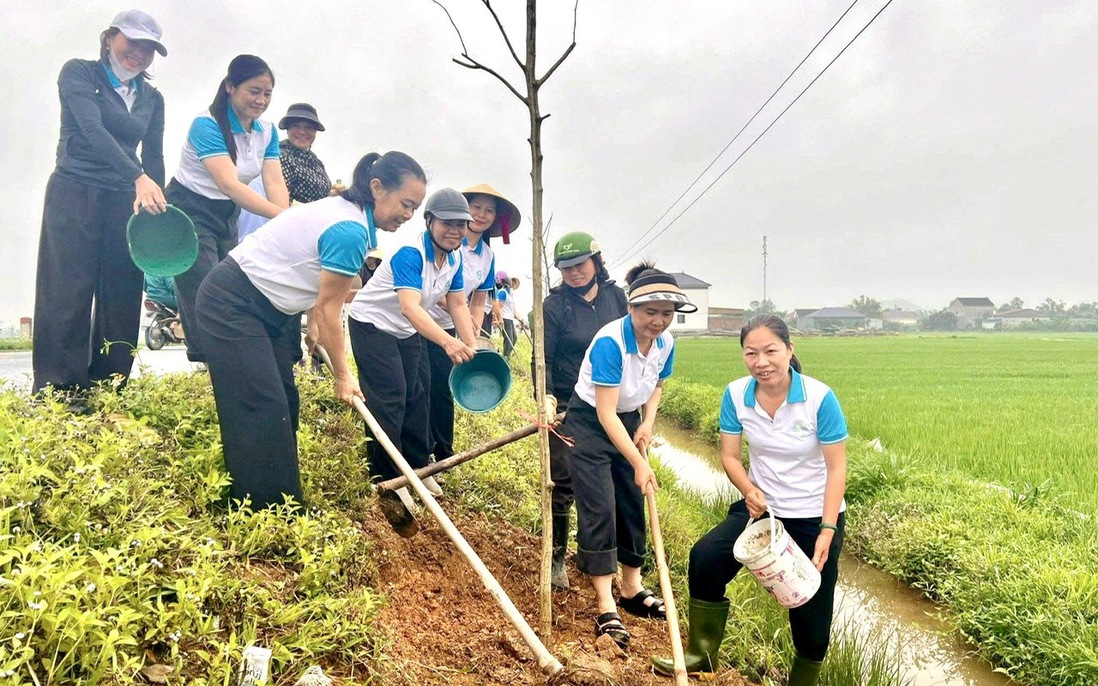 Hội LHPN Hà Tĩnh: Sắc xanh lan tỏa từ những công trình đầu xuân