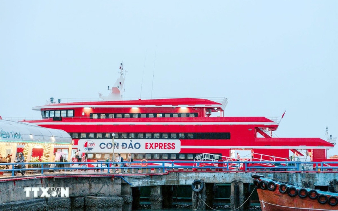 Tàu cao tốc Vũng Tàu-Côn Đảo hoạt động trở lại từ sáng 26/2