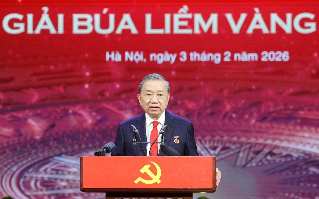 Toàn văn bài phát biểu của Tổng Bí thư Tô Lâm tại Lễ tuyên dương Bí thư Chi bộ xuất sắc và trao Giải Búa liềm Vàng lần thứ X