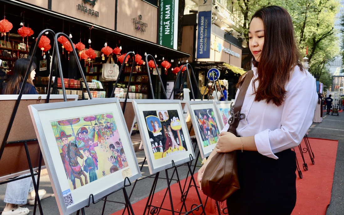 Triển lãm tranh về ngựa qua nét vẽ hồn nhiên của "hoạ sĩ nhí"