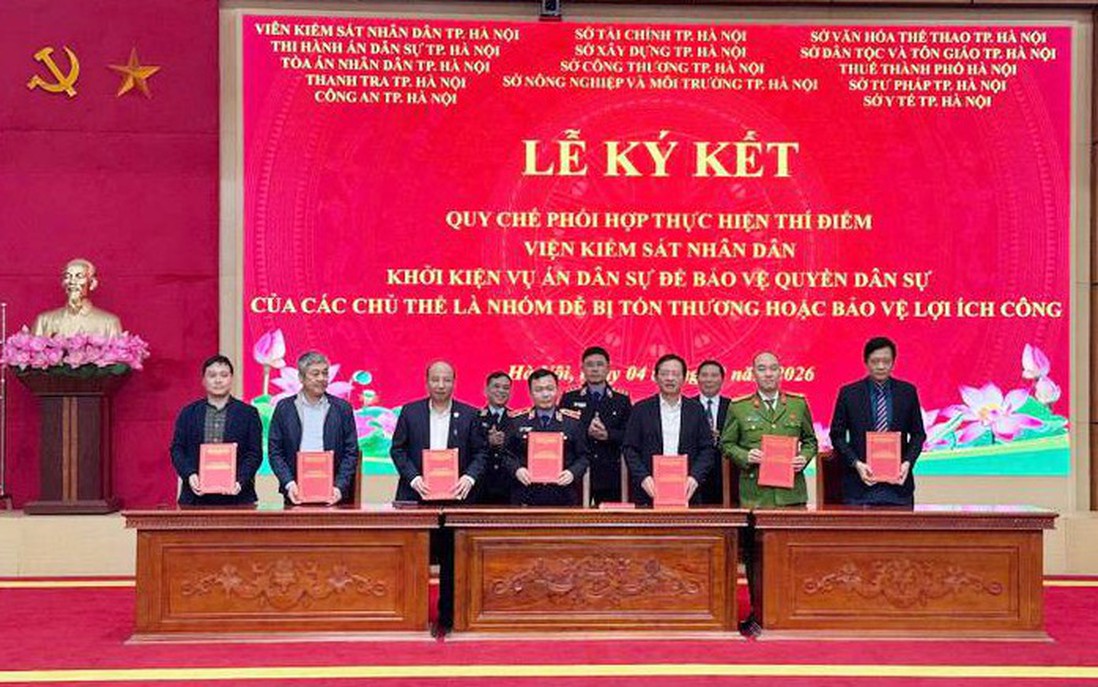 Hà Nội triển khai thí điểm khởi kiện tố tụng công ích