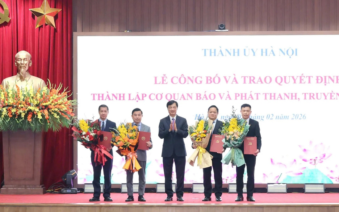 Chính thức bổ nhiệm lãnh đạo Cơ quan Báo và Phát thanh Truyền hình Hà Nội