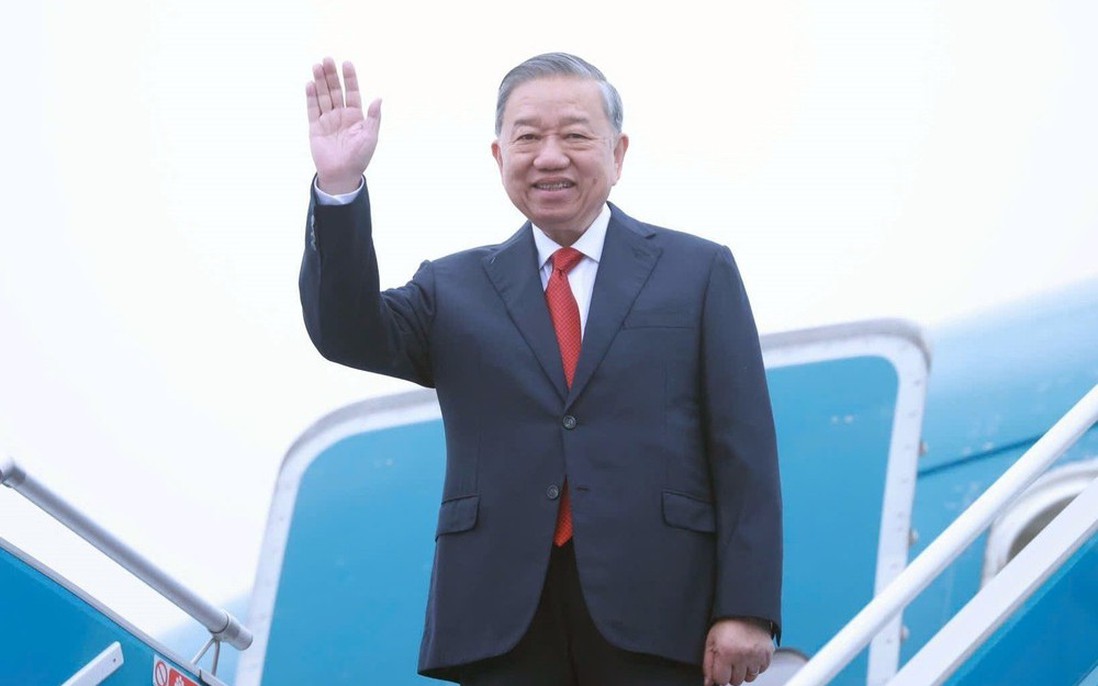 Tổng Bí thư Tô Lâm lên đường thăm cấp Nhà nước Vương quốc Campuchia