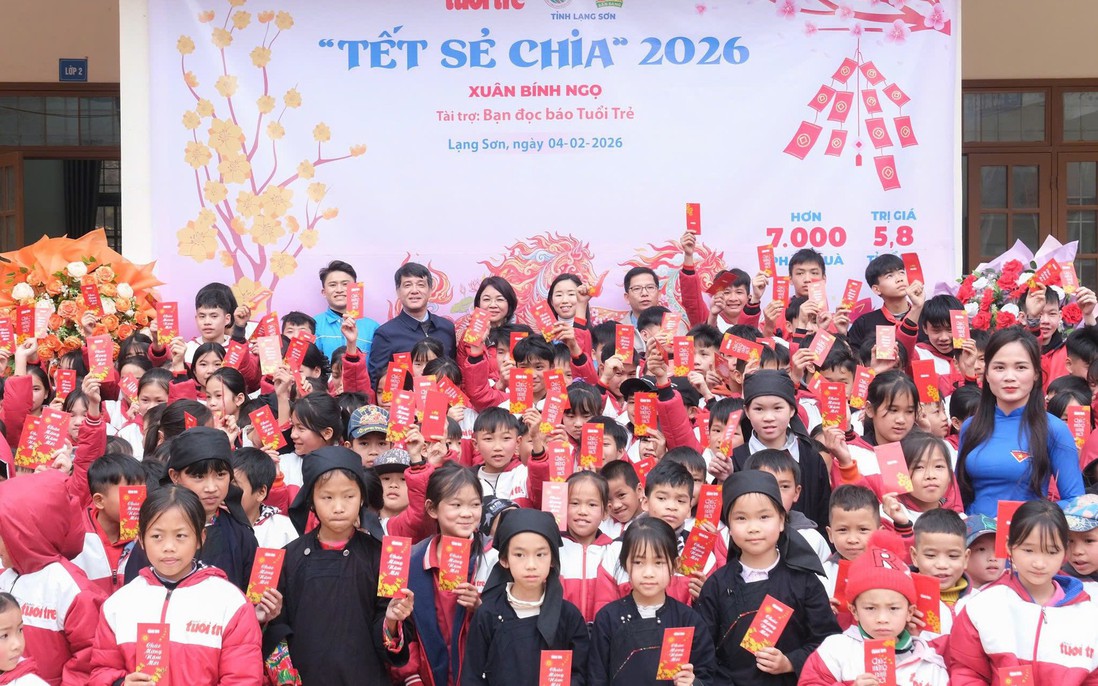 Tết ấm áp cho các em nhỏ xứ Lạng