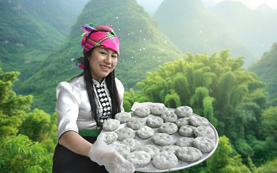 Độc đáo hương vị núi rừng trong bánh men lá đón Tết của đồng bào vùng cao