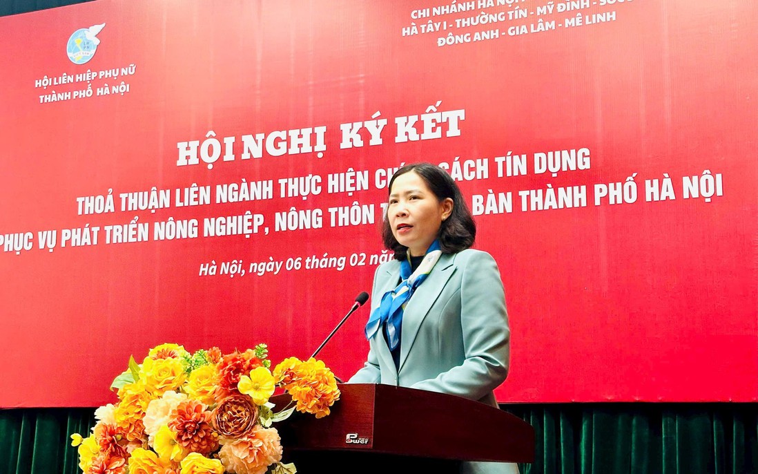 Hà Nội: Hỗ trợ phụ nữ vay vốn, dư nợ đạt hơn 610 tỷ đồng