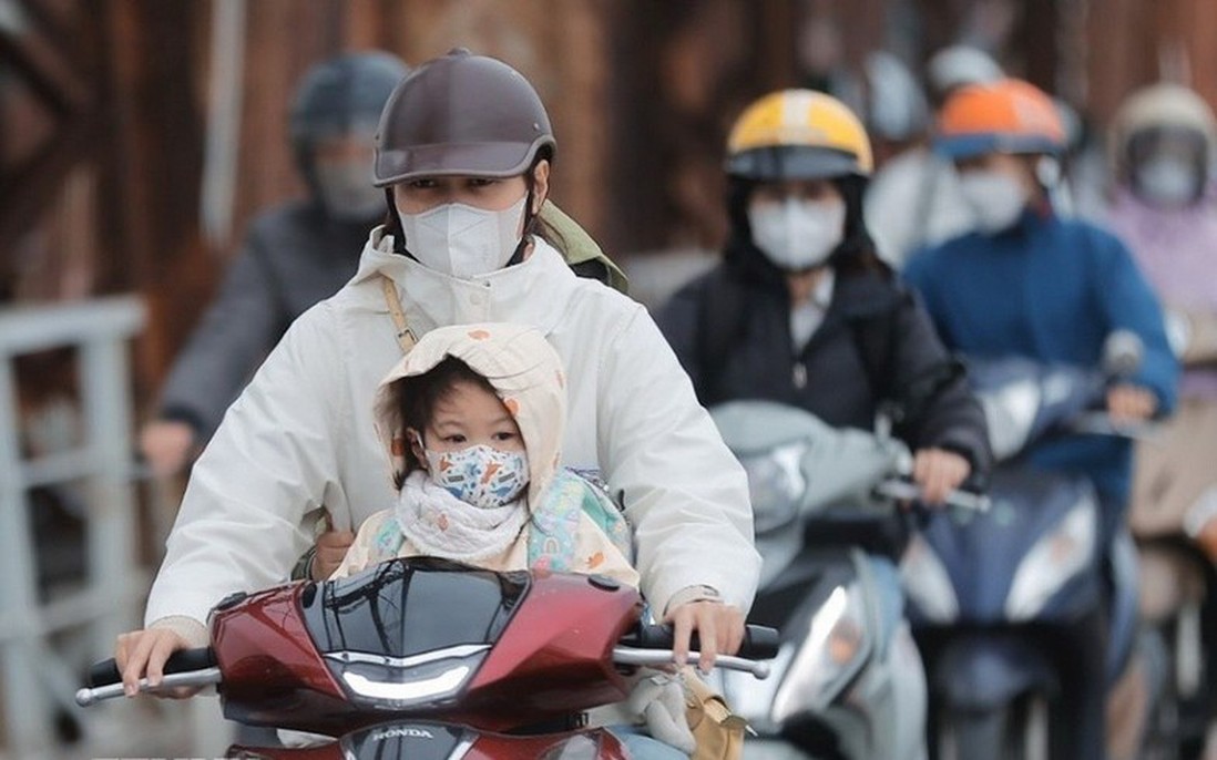 Không khí lạnh tràn xuống, Bắc Bộ chuyển rét từ đêm nay