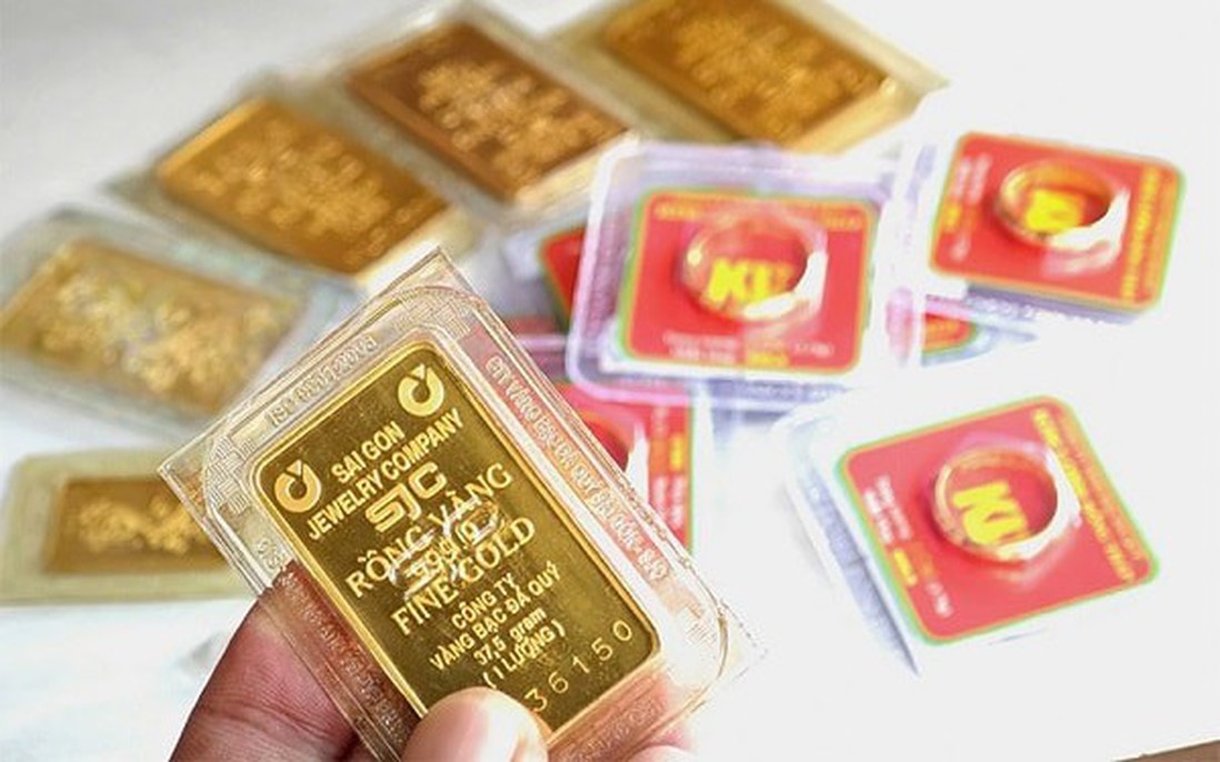 Giá vàng tăng 2 triệu đồng