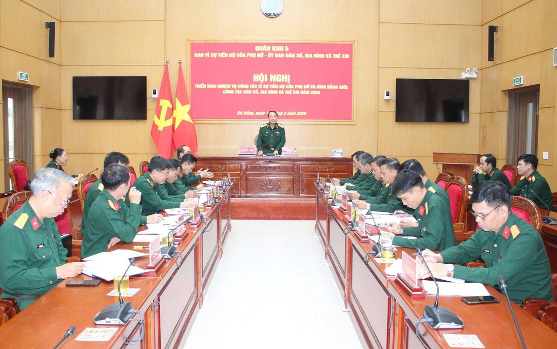 Quân khu 5 triển khai công tác Vì sự tiến bộ của phụ nữ và Bình đẳng giới năm 2026