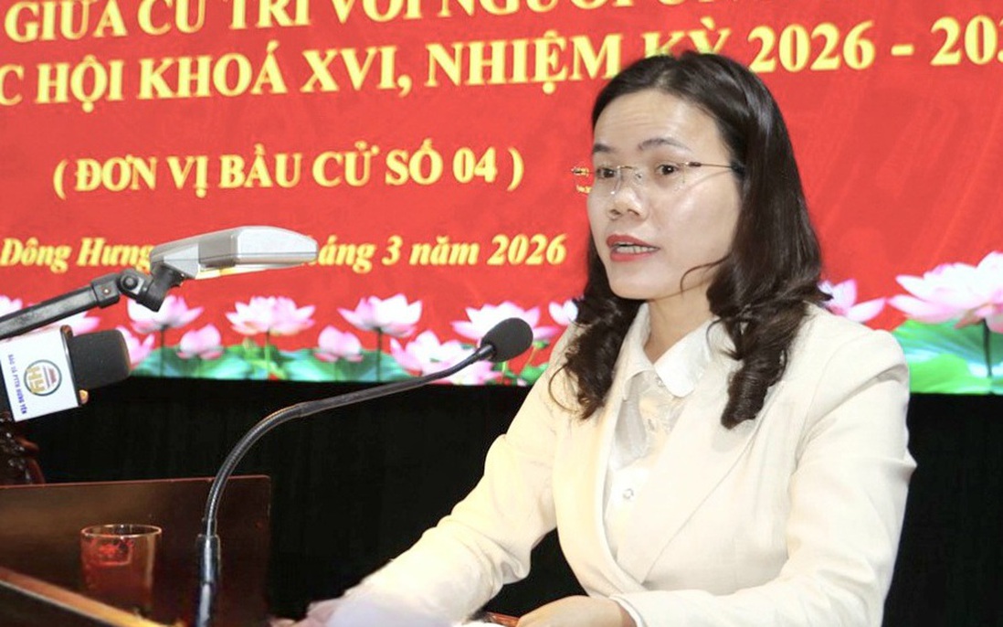 Chủ tịch Hội LHPN tỉnh Hưng Yên chú trọng bình đẳng giới và vì sự tiến bộ của phụ nữ khi ứng cử ĐBQH