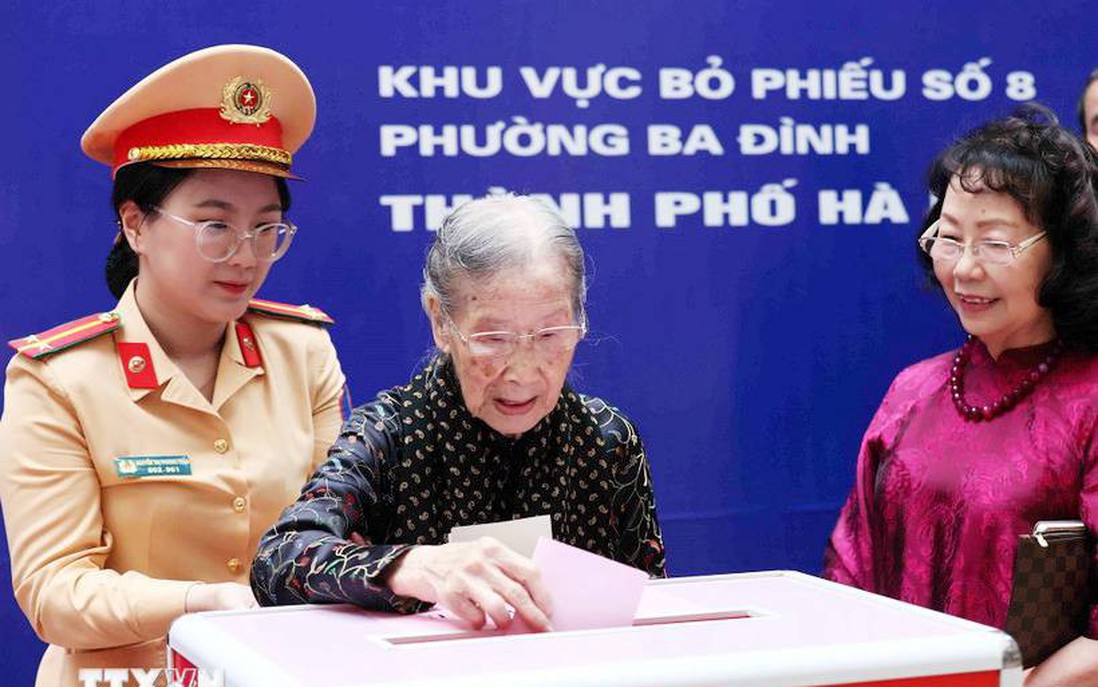 Đến 14 giờ 15 phút ngày 15/3: Hơn 61 triệu cử tri trên cả nước đã đi bầu cử