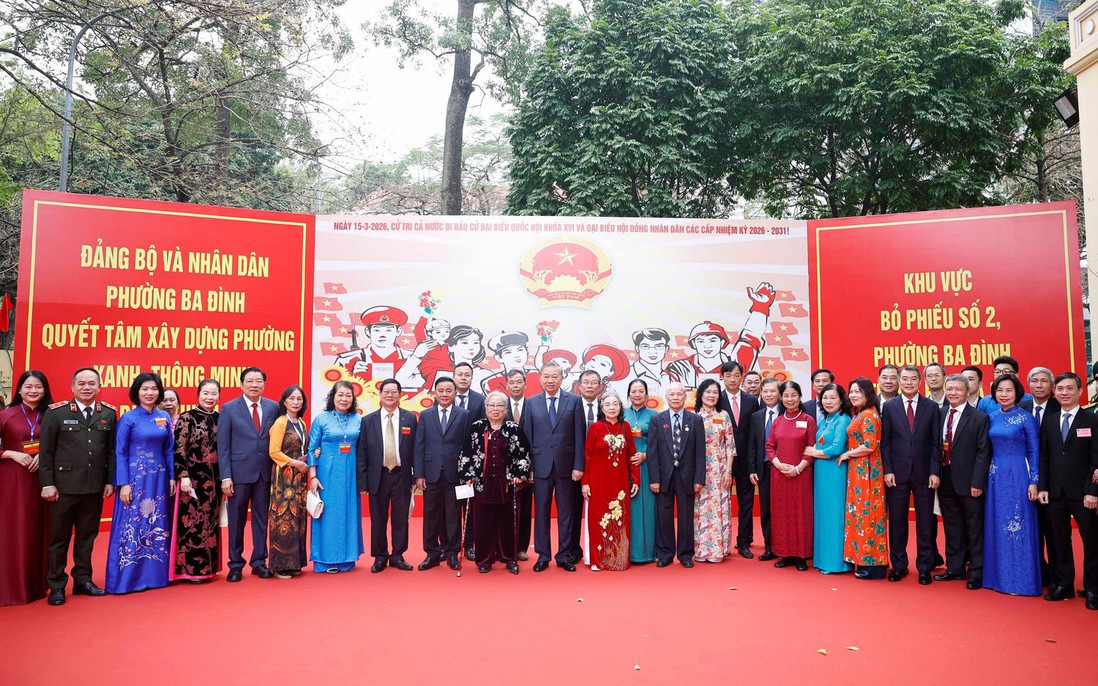 Tổng Bí thư Tô Lâm: "Bầu cử là ngày hội lớn để Nhân dân lựa chọn người mình tín nhiệm"