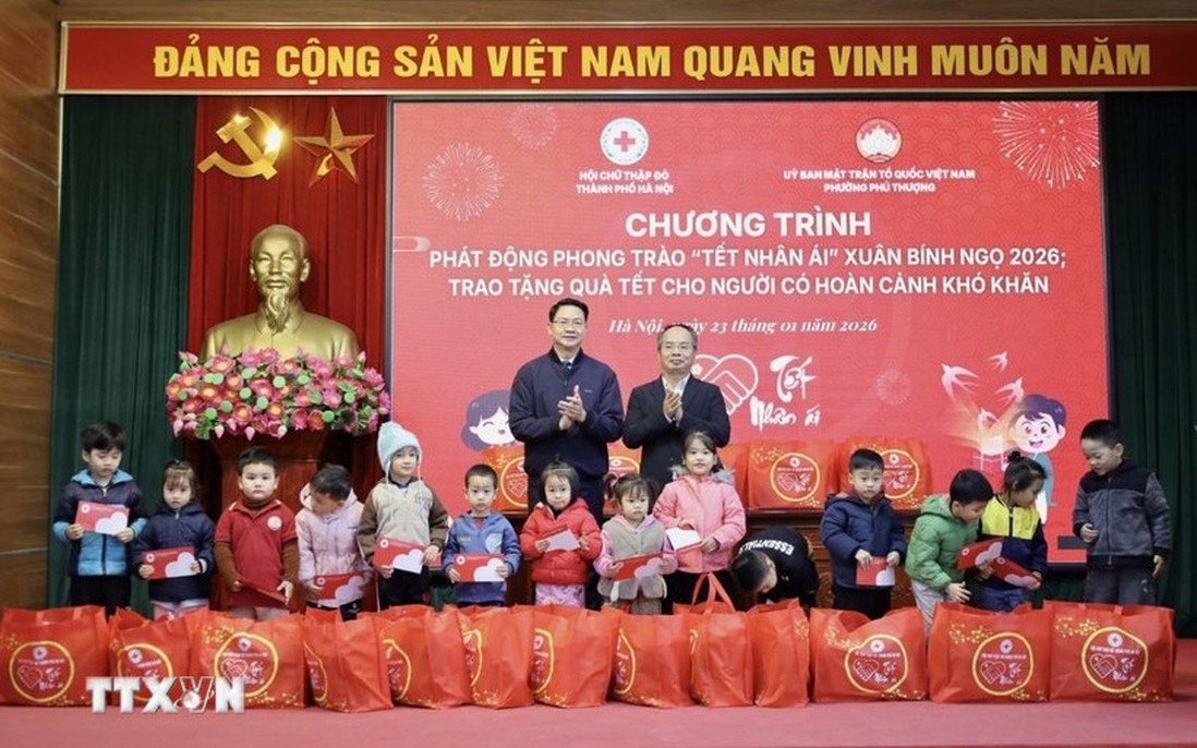 Phong trào “Tết Nhân ái” Xuân Bính Ngọ 2026 vận động được gần 897 tỷ đồng
