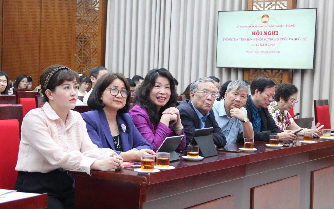 Hơn 6.000 cán bộ Mặt trận Hà Nội được cập nhật thời sự quốc tế