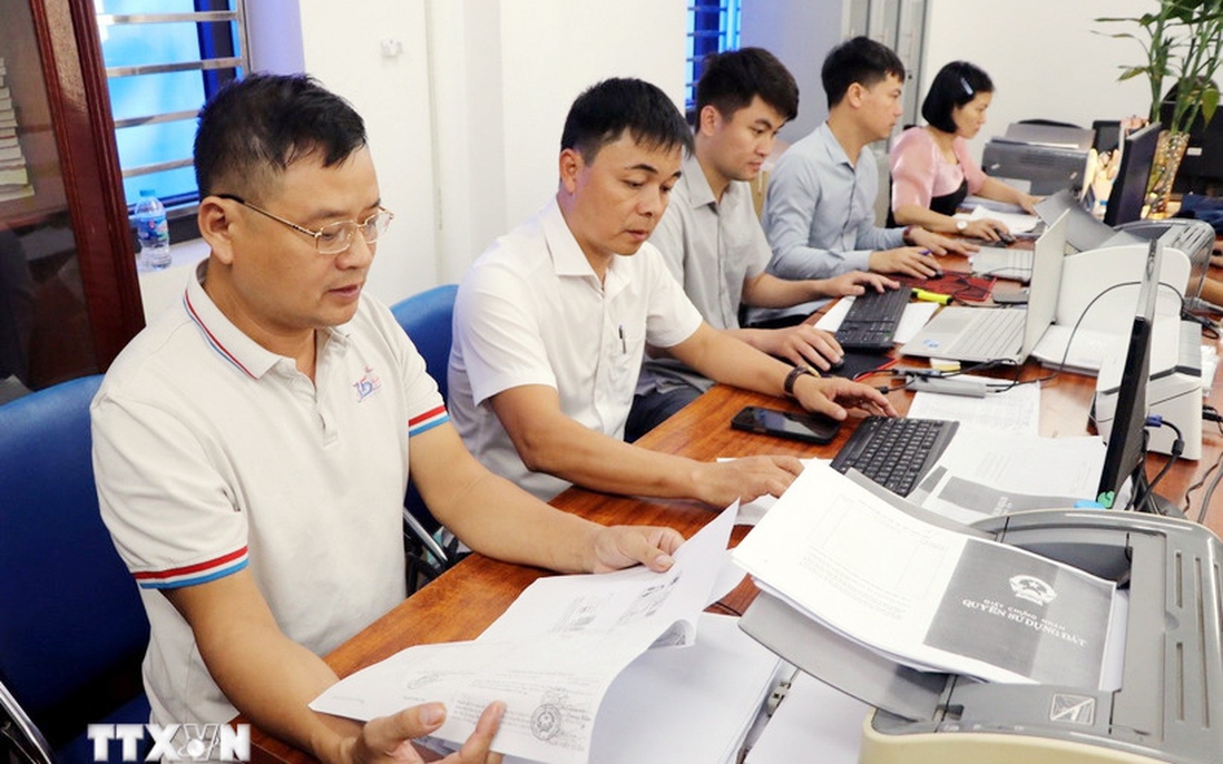 Hà Nội phấn đấu đến 30/6 hoàn thiện 100% cơ sở dữ liệu đất đai