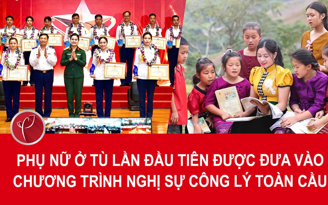 Lần đầu tiên phụ nữ ở tù được đưa vào chương trình nghị sự công lý toàn cầu