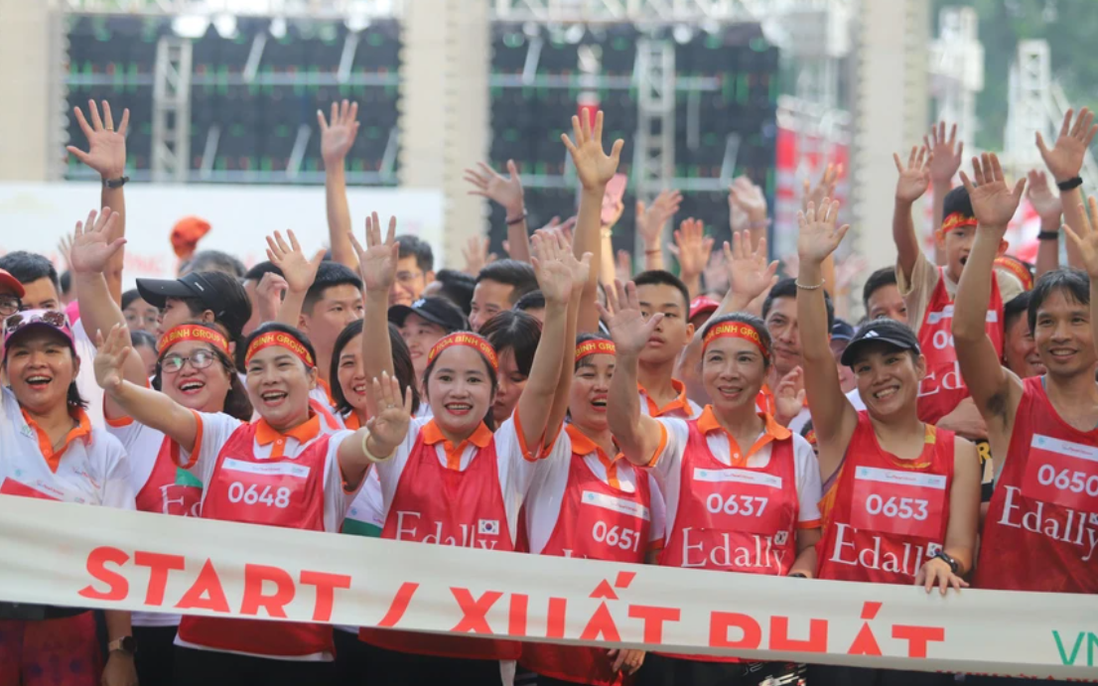 Lan tỏa thông điệp tiết kiệm năng lượng qua giải chạy hưởng ứng Giờ Trái đất 2026