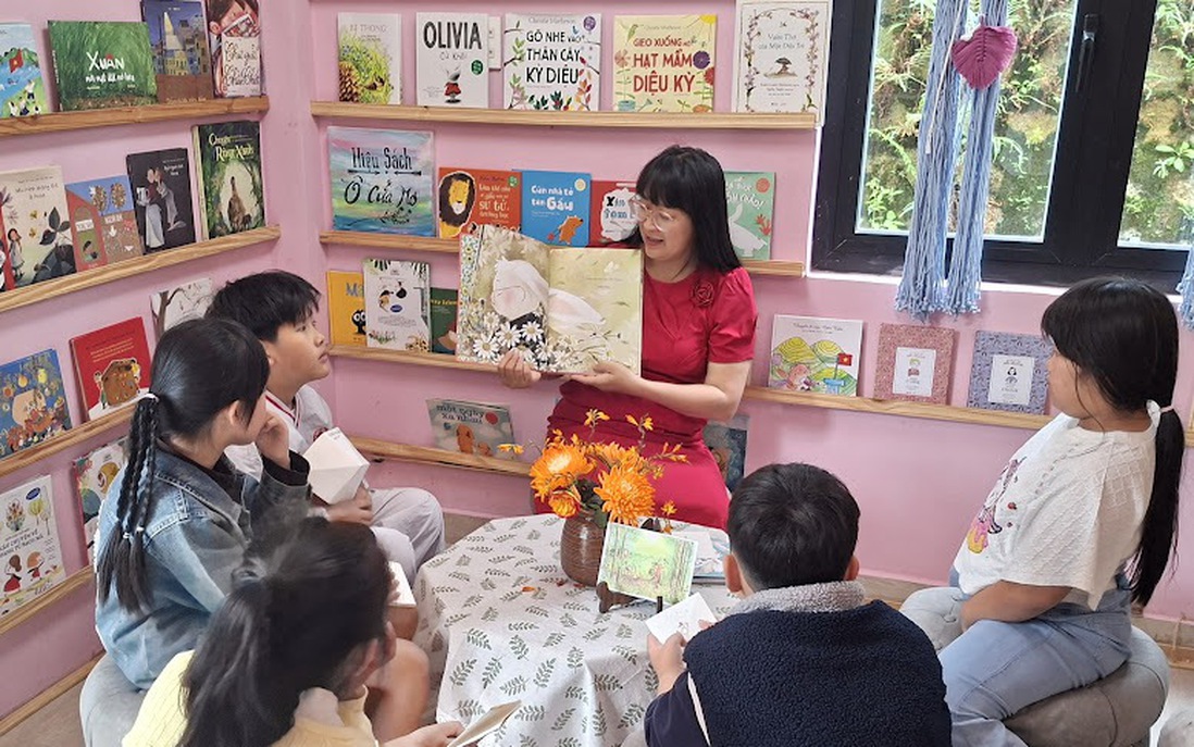 Ô cửa sách: Nơi chắp cánh tâm hồn trẻ thơ bên rừng thông Đà Lạt