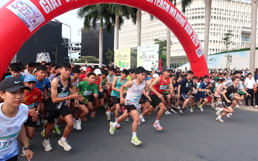 Giải Việt dã khởi động Ngày hội sức trẻ sinh viên TPHCM 2026