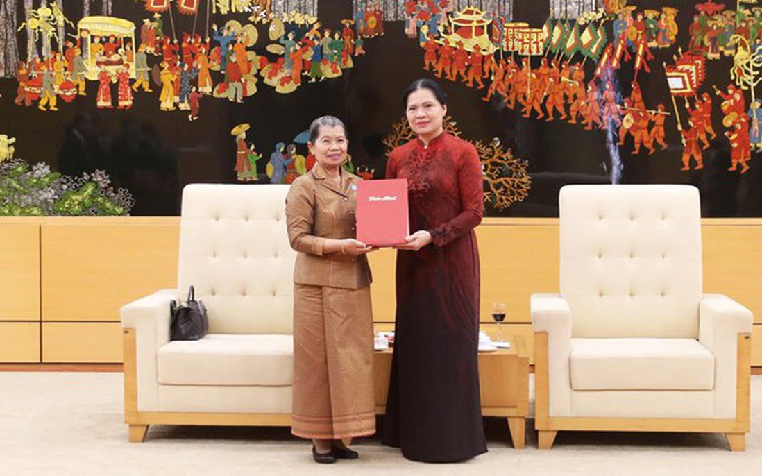 Đoàn đại biểu cấp cao Hội đồng Quốc gia Mặt trận Đoàn kết Phát triển Tổ quốc Campuchia kết thúc tốt đẹp chuyến thăm và làm việc tại Việt Nam